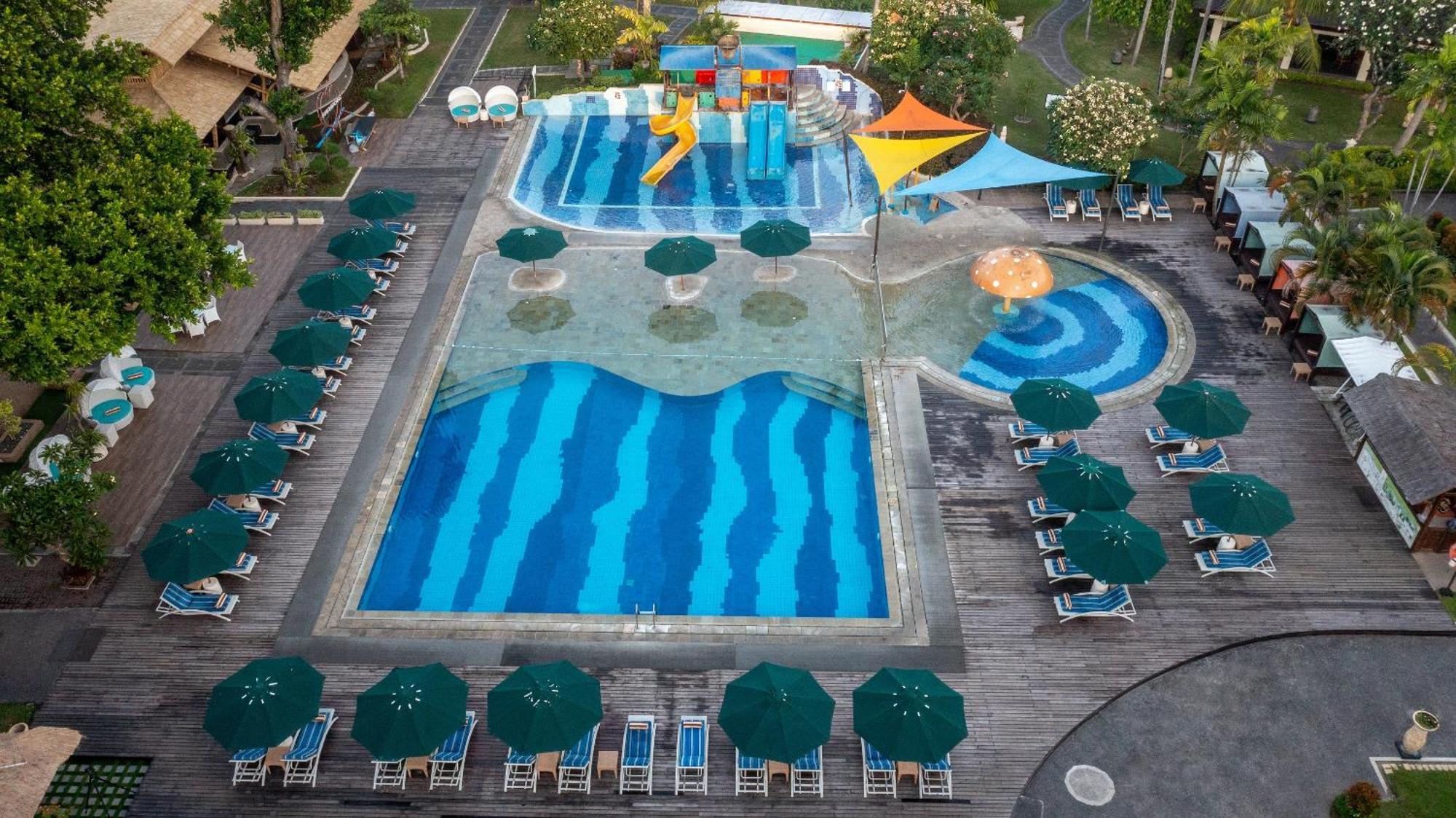Prama Sanur Beach Bali Екстер'єр фото The swimming pool at the Royal Garden Resort