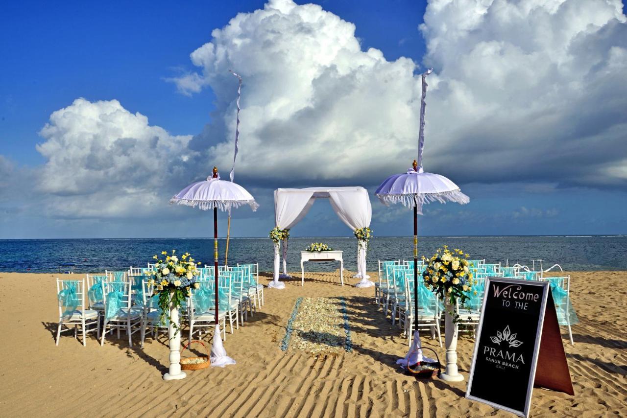 Prama Sanur Beach Bali Екстер'єр фото A beach wedding in Bali, Indonesia